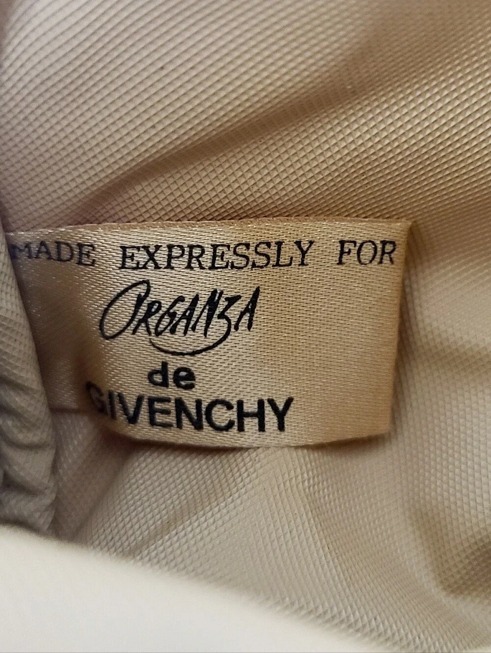 Givenchy Vintage 90's Cosmetics Pouch Gold Monogram Jacquard